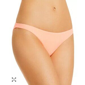 Vitamin A Luciana Striped Hipster Swim Bikini Bottoms Size 12 XL USA New